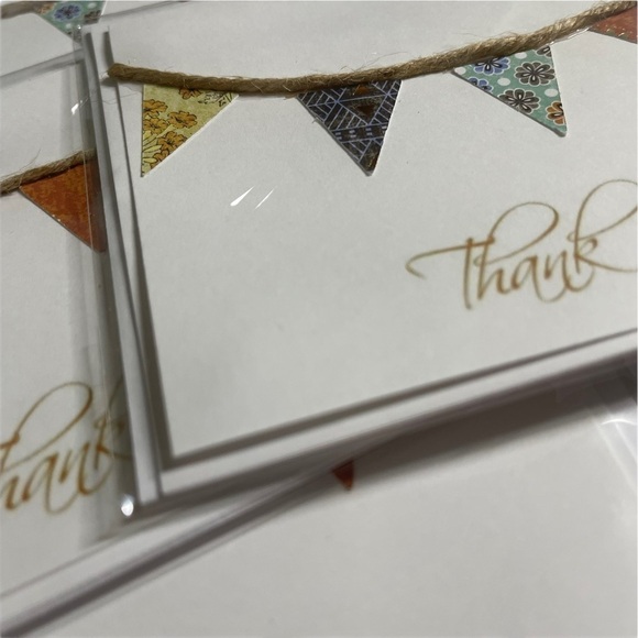 Banner Thank You Card Bundle Set of 7 White - Picture 10 of 10